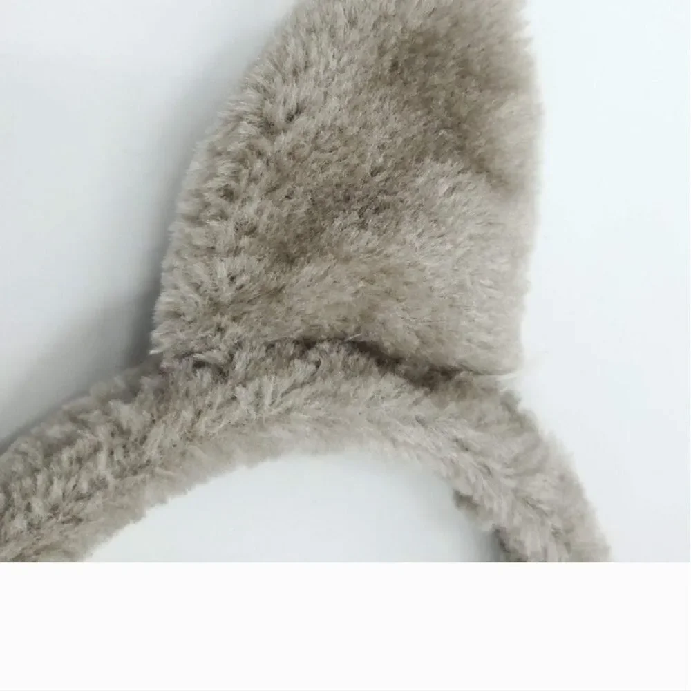 Ears furry Halloween outfit accessory costume tan Headband